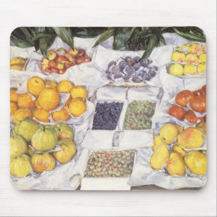 Fruktställ av Gustave Caillebotte, Vintage Art Musmatta