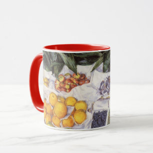 Fruktstånd av Gustave Caillebotte, Vintage Art Mugg