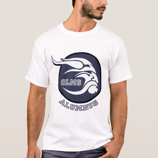 Fruktträdgård före detta elev för sjömellanstadium tee (Framsida)