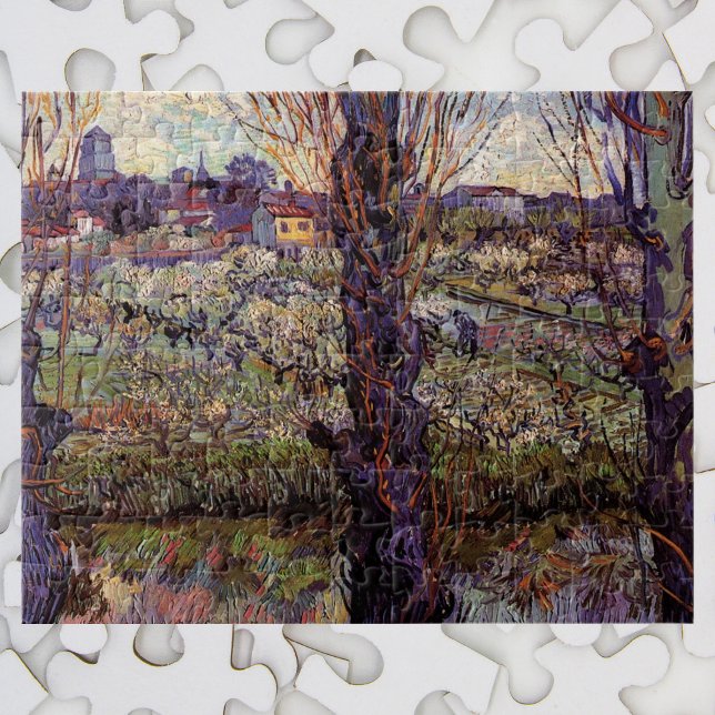 Fruktträdgård i blom, Arles av Vincent van Gogh Pussel (Skapare uppladdad)