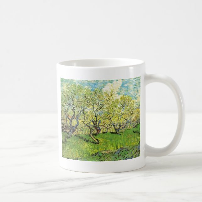 Fruktträdgård i blom Vincent van Gogh Kaffemugg (Höger)