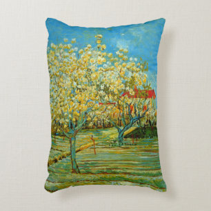 Fruktträdgård i blomning av Vincent van Gogh Prydnadskudde