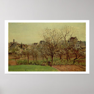 Fruktträdgården, 1870 (olja på kanfas) poster