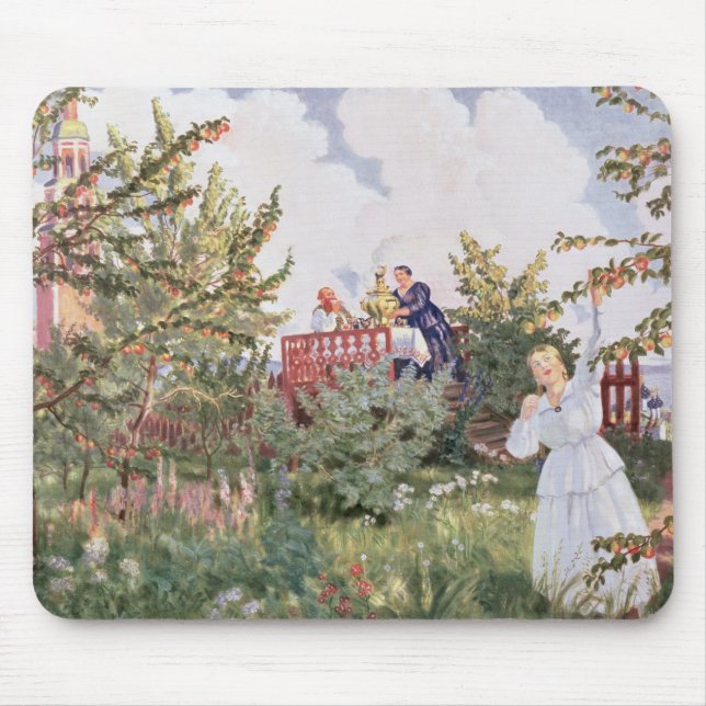 Fruktträdgården, 1918 musmatta (Framsidan)