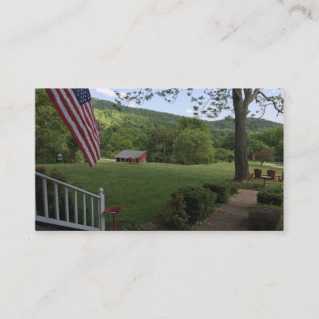 Fruktträdgårdhusvisitkort V.2 Visitkort (Framsida)