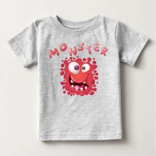 Fruktuttryck, underbart monster Ansikte T Shirt