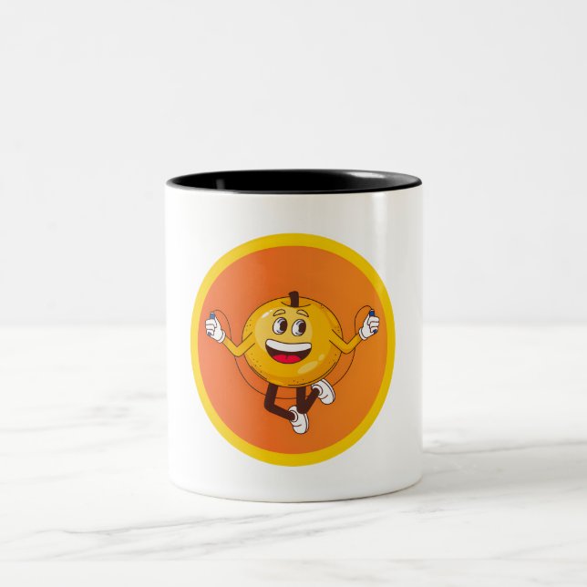 Fruktvänner Två-Tonad Mugg (Center)