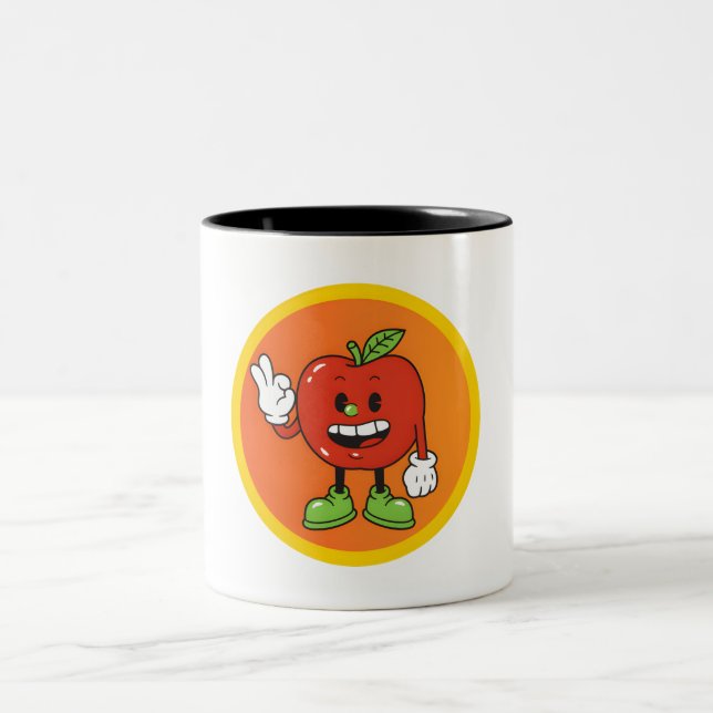 Fruktvänner Två-Tonad Mugg (Center)