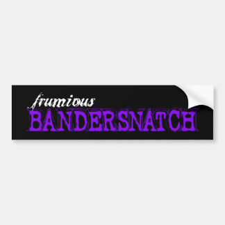 Frumious Bandersnatch - bildekal