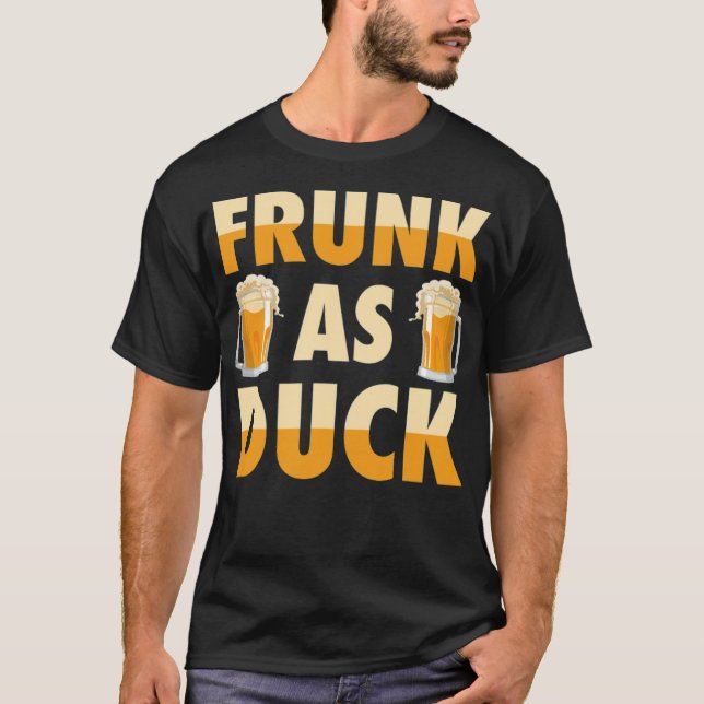Frunk as anka labrador print pets t shirt (Framsida)