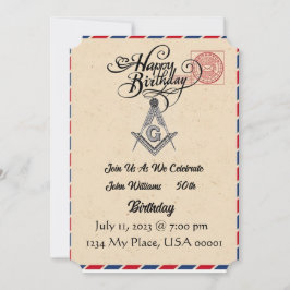 Frurmurare Födelsedagsinbjudan Inbjudningar