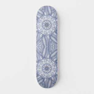 Frusen Blomning Mini Skateboard Bräda 18,5 Cm