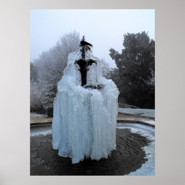 Frusen fontän poster (Framsidan)