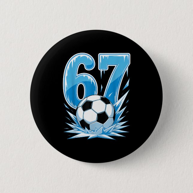 Frusen fotboll 67 Is Sport Nummer Vinterstil _1 Knapp (Framsida)
