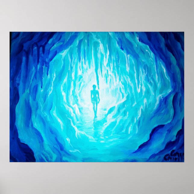 frusen grotta poster (Framsidan)