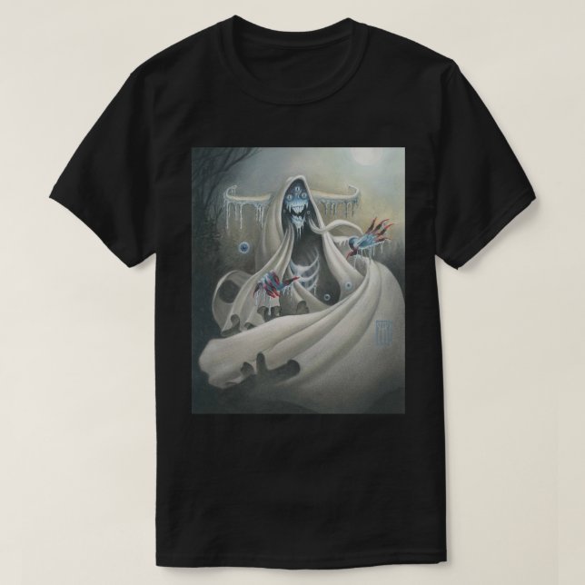 Frusen skräck t shirt (Design framsida)