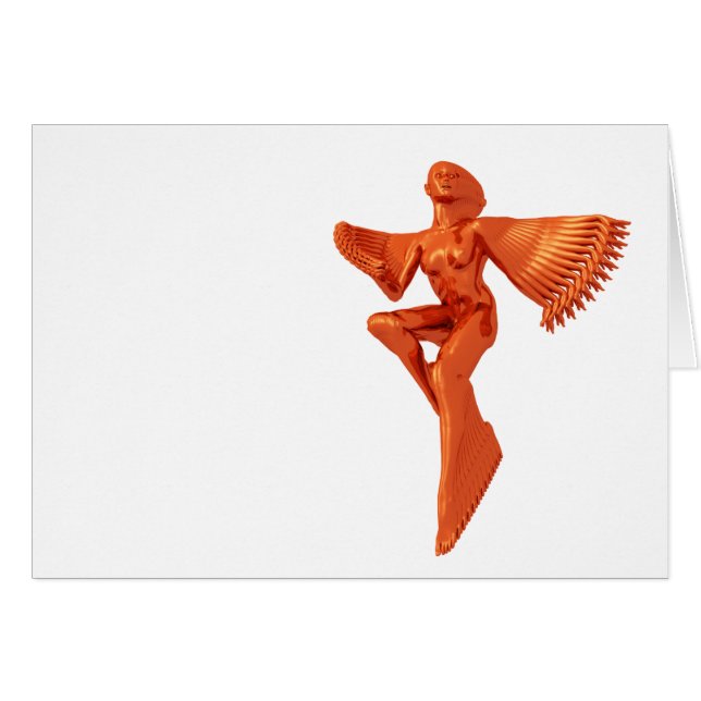 frusen tid hälsningskort (Framsidan Horizontal)