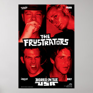 Frustrators borrade i USA affischen Poster