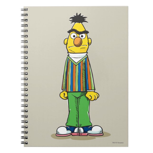 Frustrerad Bert Anteckningsbok (Framsidan)