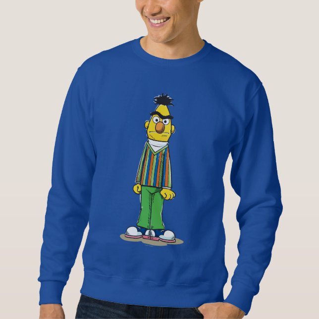 Frustrerad Bert Lång Ärmad Tröja (Framsida)