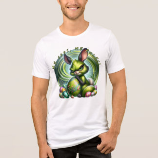 Frustrerad Bunny som bär upp ett ägg.. T Shirt