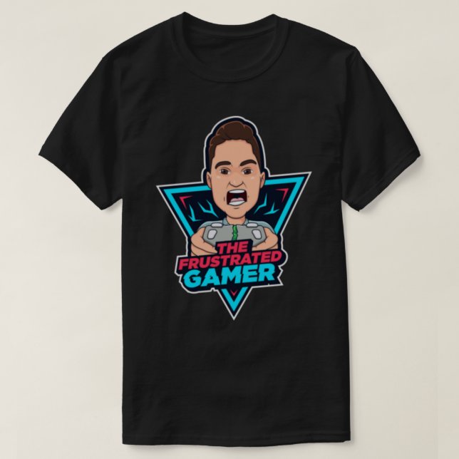 frustrerad gamer Classic T-Shirt.png T Shirt (Design framsida)