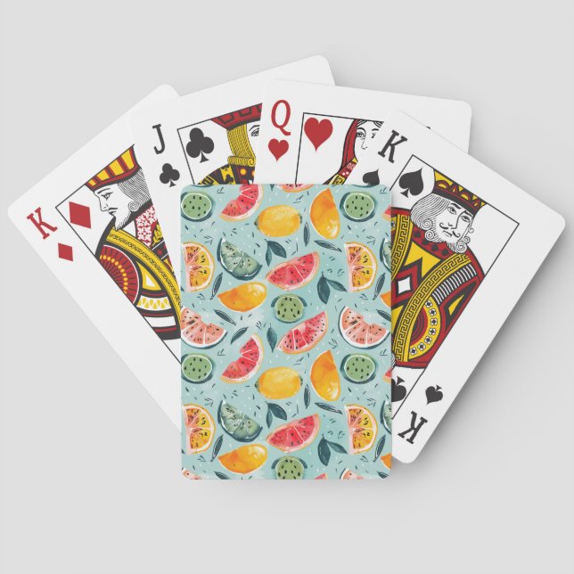 Frutas Coloridas de Verão Casinokort (Baksidan)