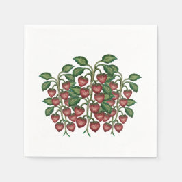 Frutillas servilletas pappersservett