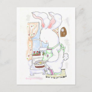 Fry Bunny vykort -