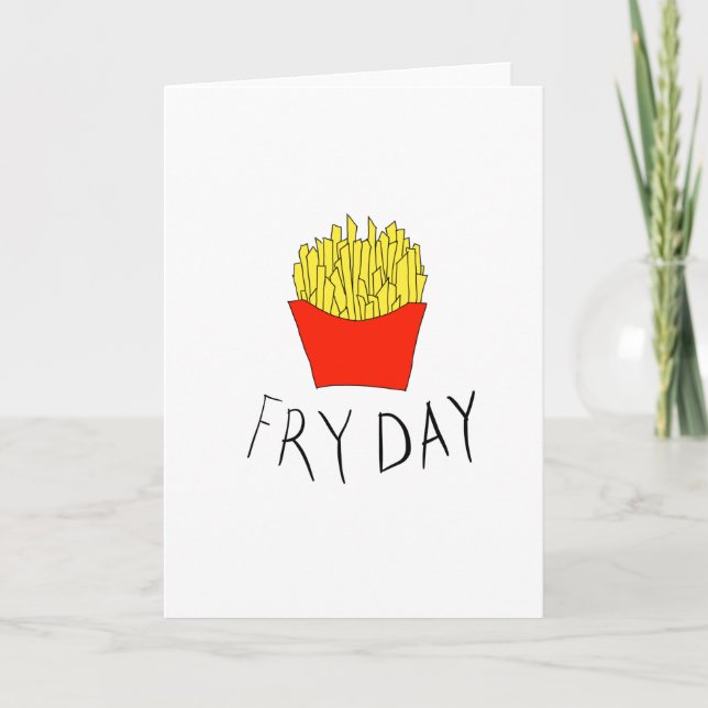 Fry day kort (Framsida)