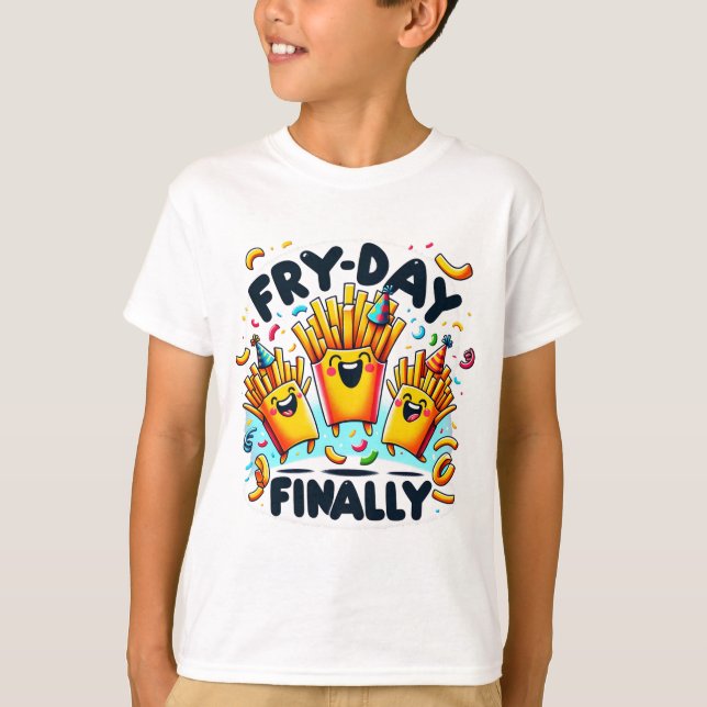 Fry-Day, sista T Shirt (Framsida)