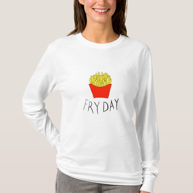 Fry day t shirt (Framsida)