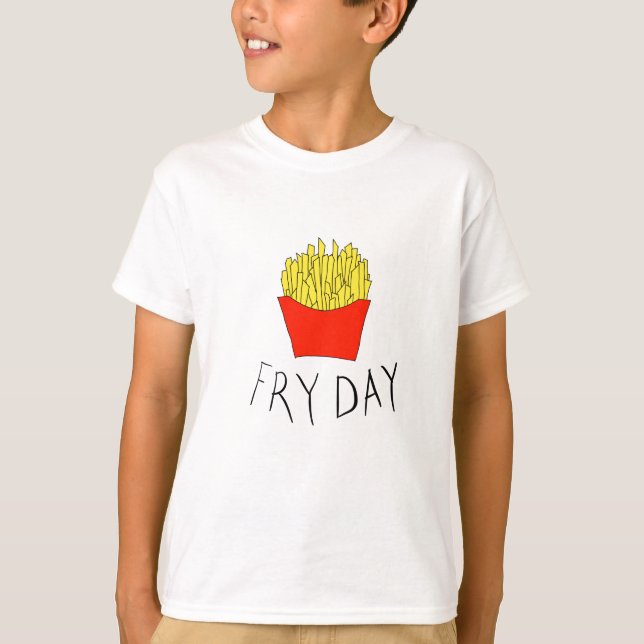 Fry day t shirt (Framsida)