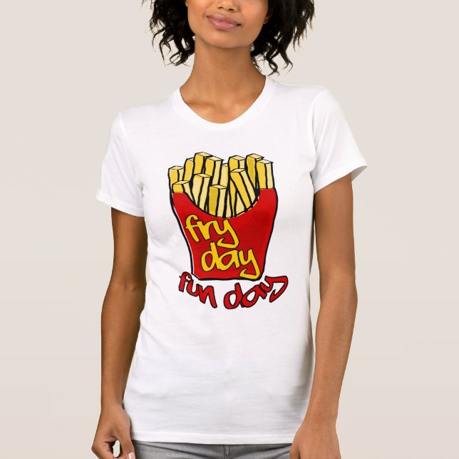 fryday småfiskdag t shirt (Framsida)
