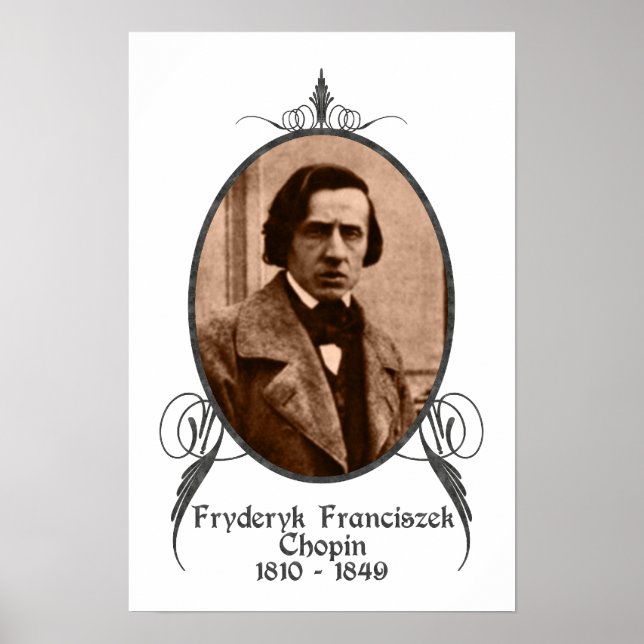 Fryderyk Chopin Poster (Framsidan)