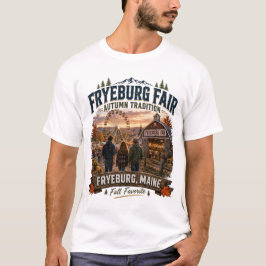 Fryeburg Fair Hösttradition Tonåring T-Shirt