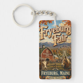 Fryeburg Fair Maine Tradition Rektangel Akryl