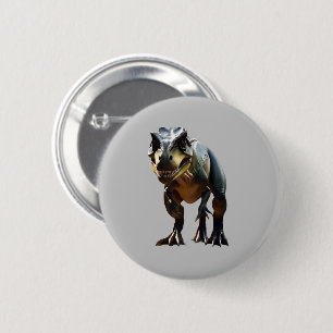 **"Fryntligt Leende: Den Leende T-Rex"** Knapp