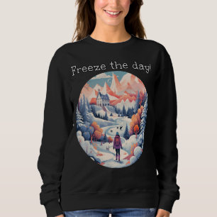Frys Äventyr under vintersäsongen för kall Se T Shirt