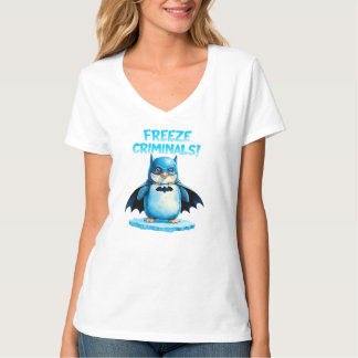 Frys brottslighet - Mörk Penguin T Shirt