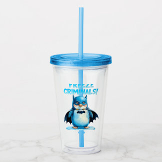 Frys brottslighet - Mörk Penguin Take Away Mugg