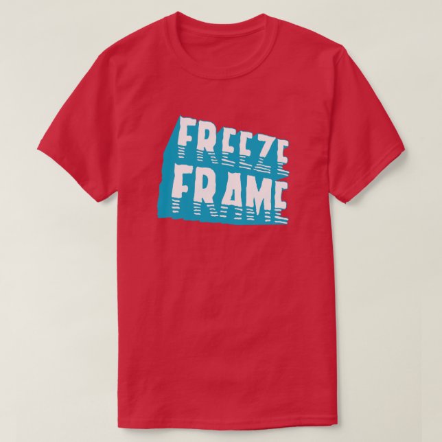 Frys Ram Retro Typography 80 s Pop Culture T-shirt (Design framsida)