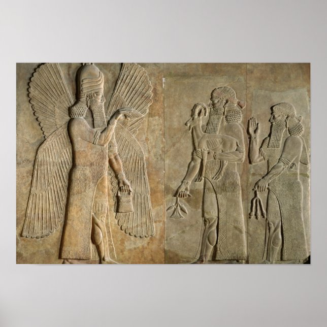 Frys som skildrar en vinklad anda poster (Framsidan)