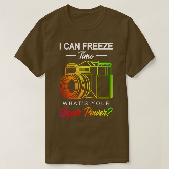 Frys tidsfoto - gåva t shirt (Design framsida)