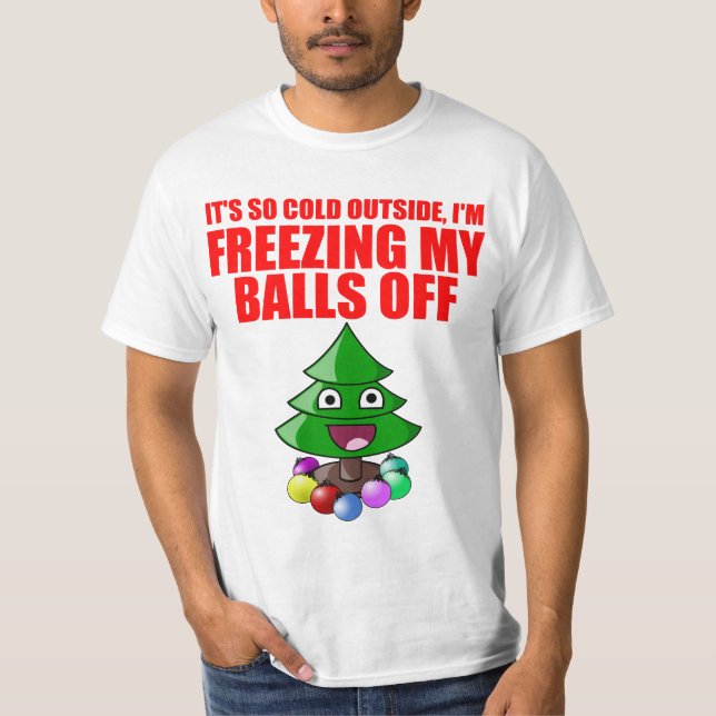 Frysa av min bollar tee (Framsida)