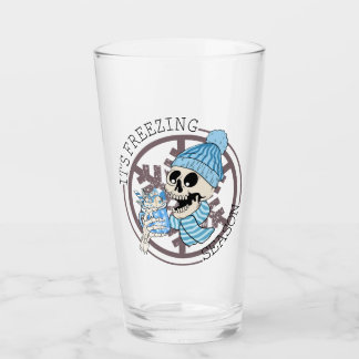 Frysande säsongskakare glaskopp