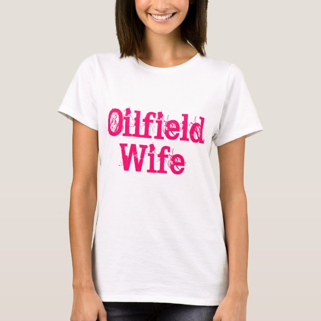 Fryskjorta för oljefält tee shirt (Framsida)