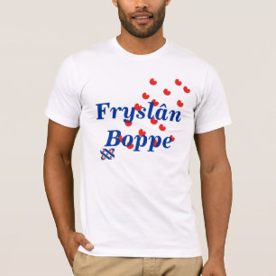 Fryslân Boppe Friesland T-tröja Tröja
