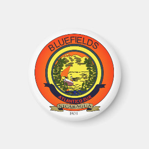 Frysning av Bluefields, Nicaragua Magnet