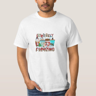 Frysning av Julleopard T Shirt